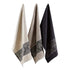Cotton French Jacquard Dish Towels, 20x28 Set of 3, Decorative Tea Towels for Everyday Kitchen Cooking and Baking